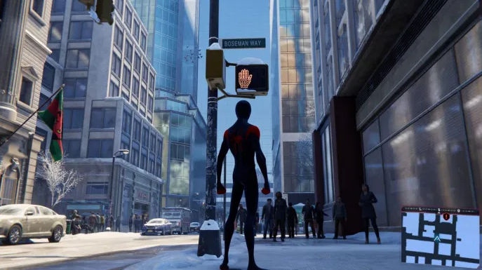 Spider Man Miles Morales rinde homenaje a Chadwick Boseman de forma