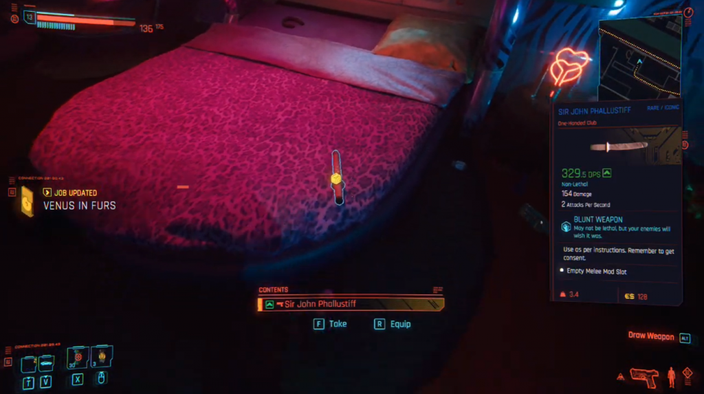 Cyberpunk 2077: aquí se explica cómo obtener la espada consolador o el arma definitiva 4 1608111308 514 Cyberpunk 2077 aqui se explica como obtener la espada consolador