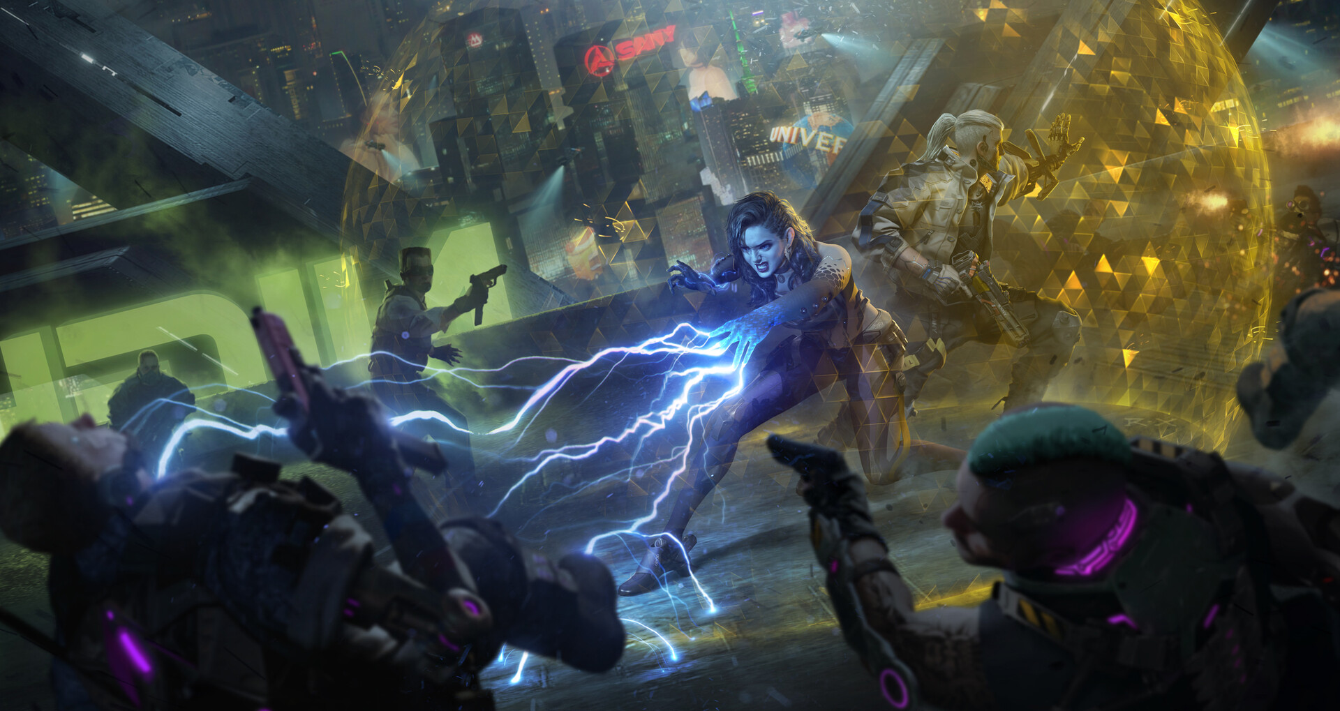 1608138010 246 Cyberpunk 2077 descubre los personajes de The Witcher en el