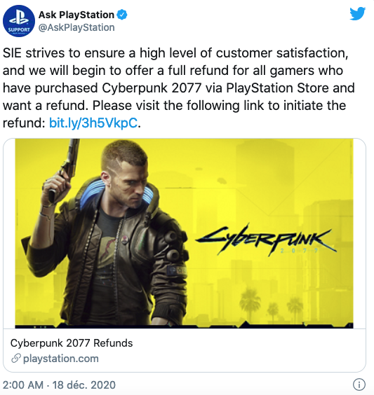 Cyberpunk 2077: Sony acaba de suspender el juego en PS4 y PS5 2 Cyberpunk 2077 Sony acaba de suspender el juego en PS4