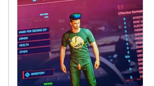Cyberpunk 2077 oops los penes salen de los pantalones