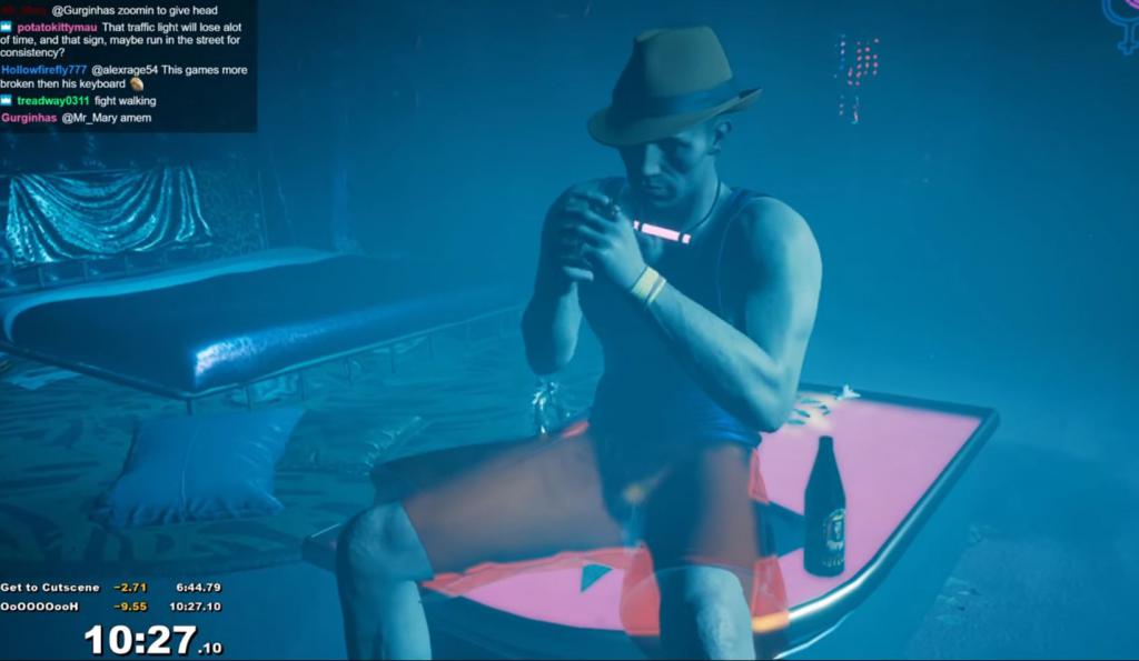 Cyberpunk 2077 sex speedrunner establece el primer record con un