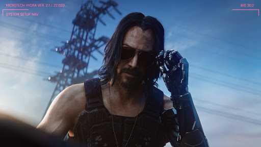 Cyberpunk 2077: ahora puedes dormir con Keanu Reeves con este mod