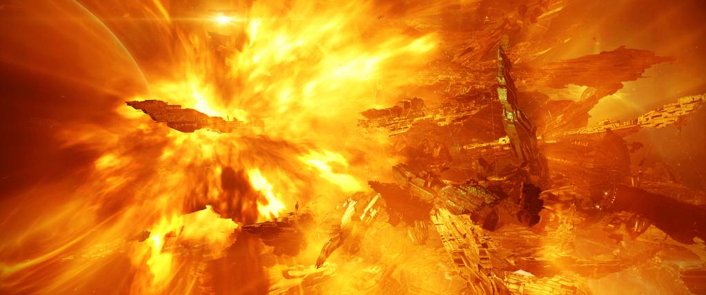 Eve Online al establecer un nuevo record mundial los jugadores