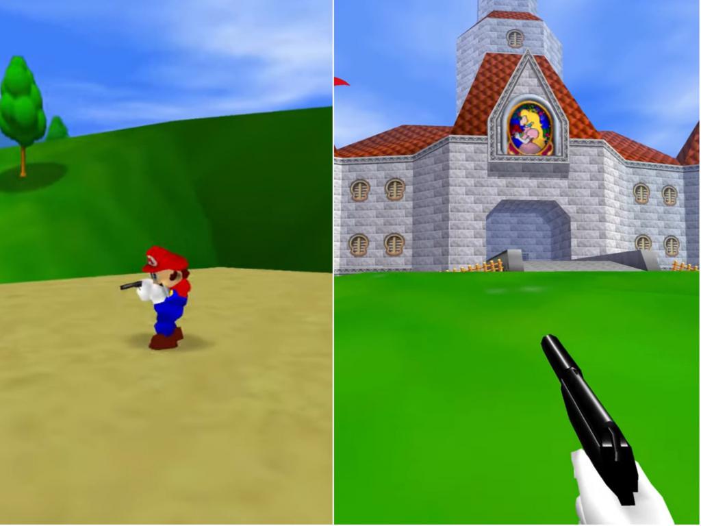 Nintendo 64: esto es lo que da el encuentro de Super Mario 64 y Goldeneye 2 Nintendo 64 esto es lo que da el encuentro de