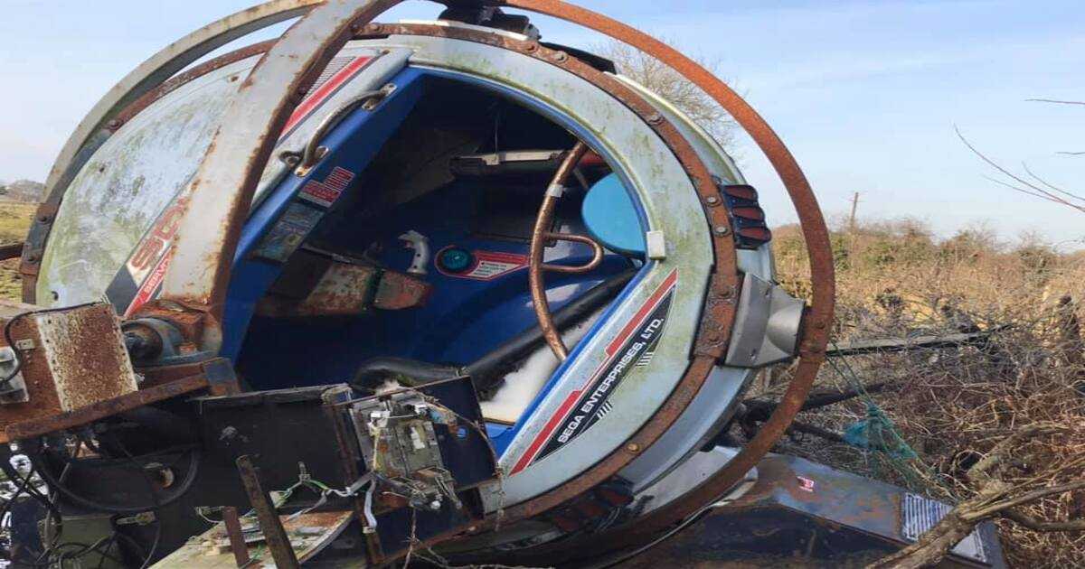SEGA: una máquina arcade ultra rara encontrada en un campo