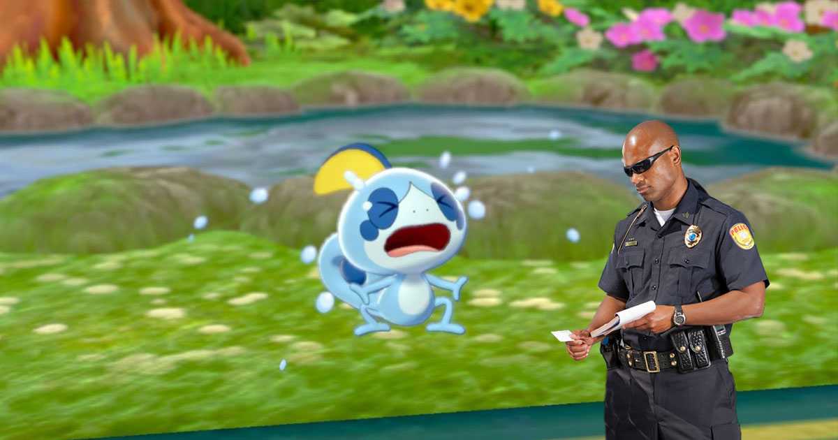 Pokémon Sword / Shield: un jugador arrestado por la policía por una razón muy específica 1 Pokémon Sword / Shield: un jugador arrestado por la policía por una razón muy específica