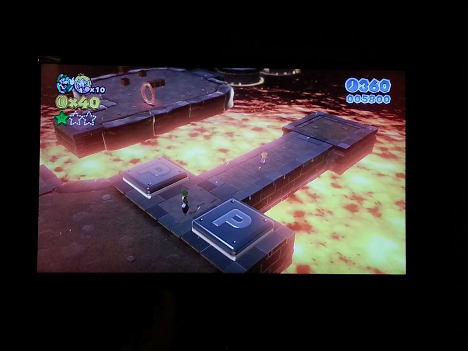 Super Mario 3D World la version Switch escapo de la