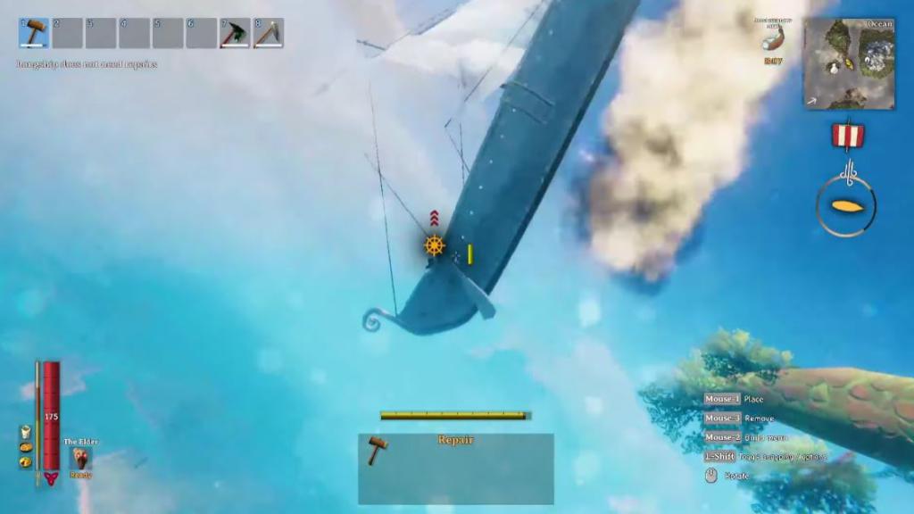 1614684084 291 Valheim los jugadores transforman el oceano en un trampolin gigante