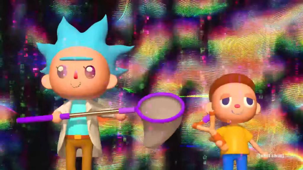 1616328425 61 Rick Morty Adult Swim parodia Animal Crossing en un