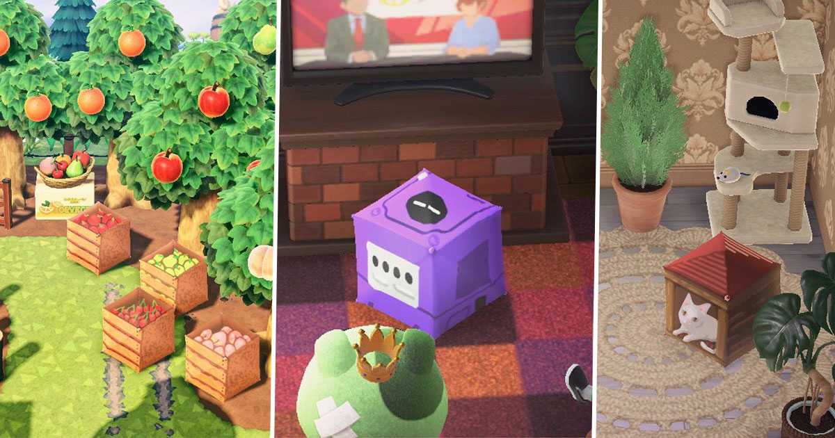 Animal Crossing New Horizons: los jugadores usan nuevos patrones de paraguas para crear ilusiones locas