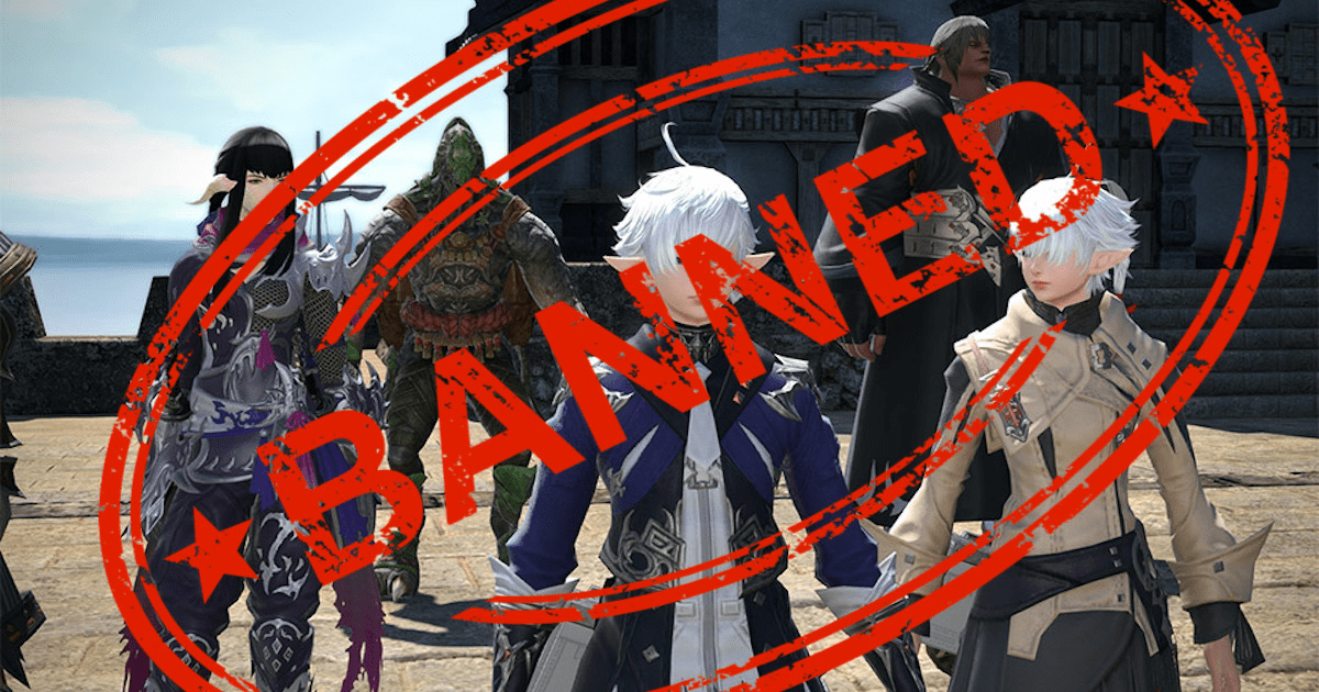 Final Fantasy XIV: Square Enix prohíbe a más de 5,000 jugadores por actividades ilegales