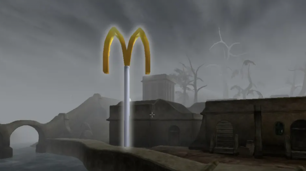 McDonalds The Elder Scrolls III Morrowind ahora te permite pedir
