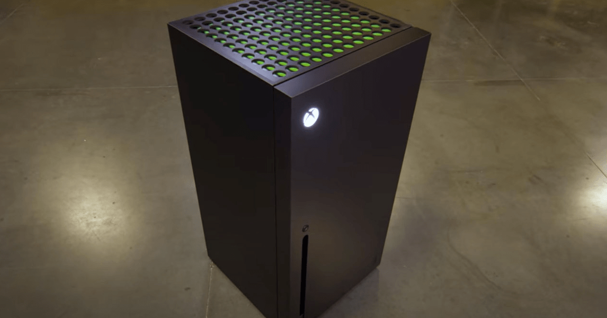 Xbox Series X: es oficial, los mini-frigoríficos estarán bien comercializados