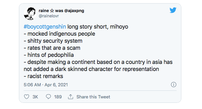 1617704414 978 Genshin Impact el juego en el centro de una controversia