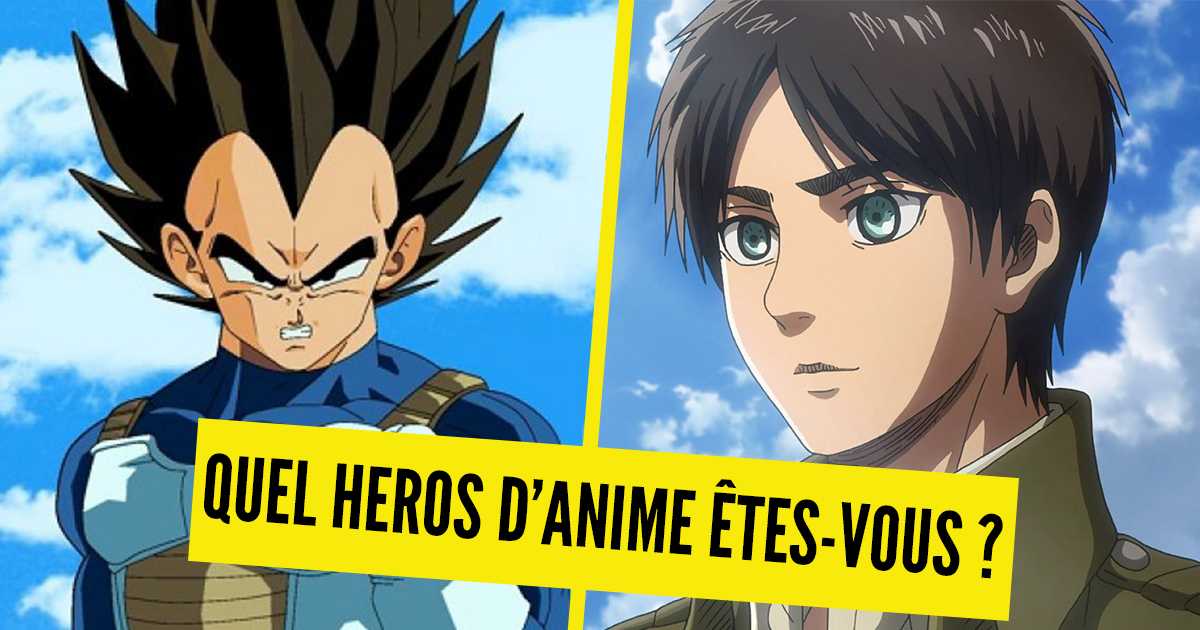 Test de personalidad: ¿que héroe de anime eres?