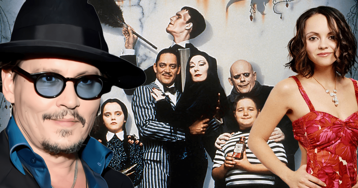 La familia Addams: Johnny Depp y Christina Ricci lucen perfectos en Gomez y Morticia Addams (video) 1 La familia Addams: Johnny Depp y Christina Ricci lucen perfectos en Gomez y Morticia Addams (video)