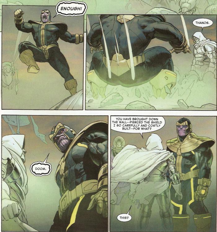 Marvel Thanos fue asesinado de la peor manera posible por