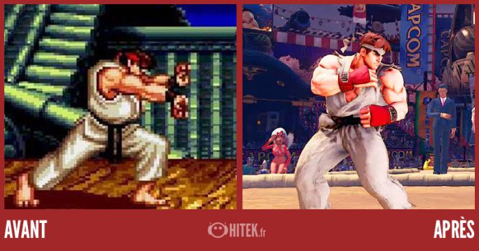 1622221686 987 Antes Despues 25 personajes de videojuegos desde su primera