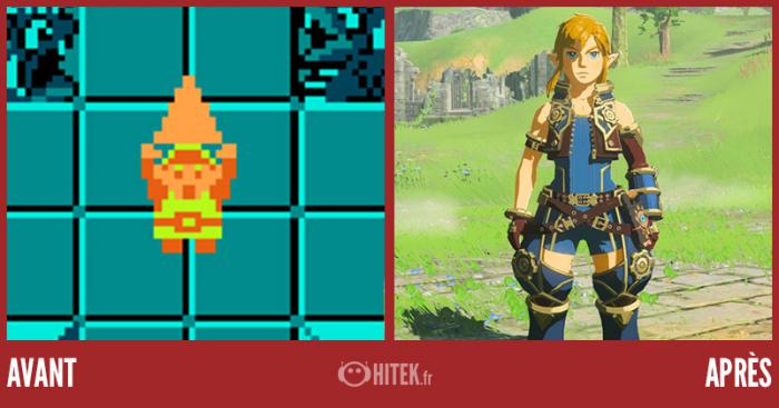 Antes Despues 25 personajes de videojuegos desde su primera