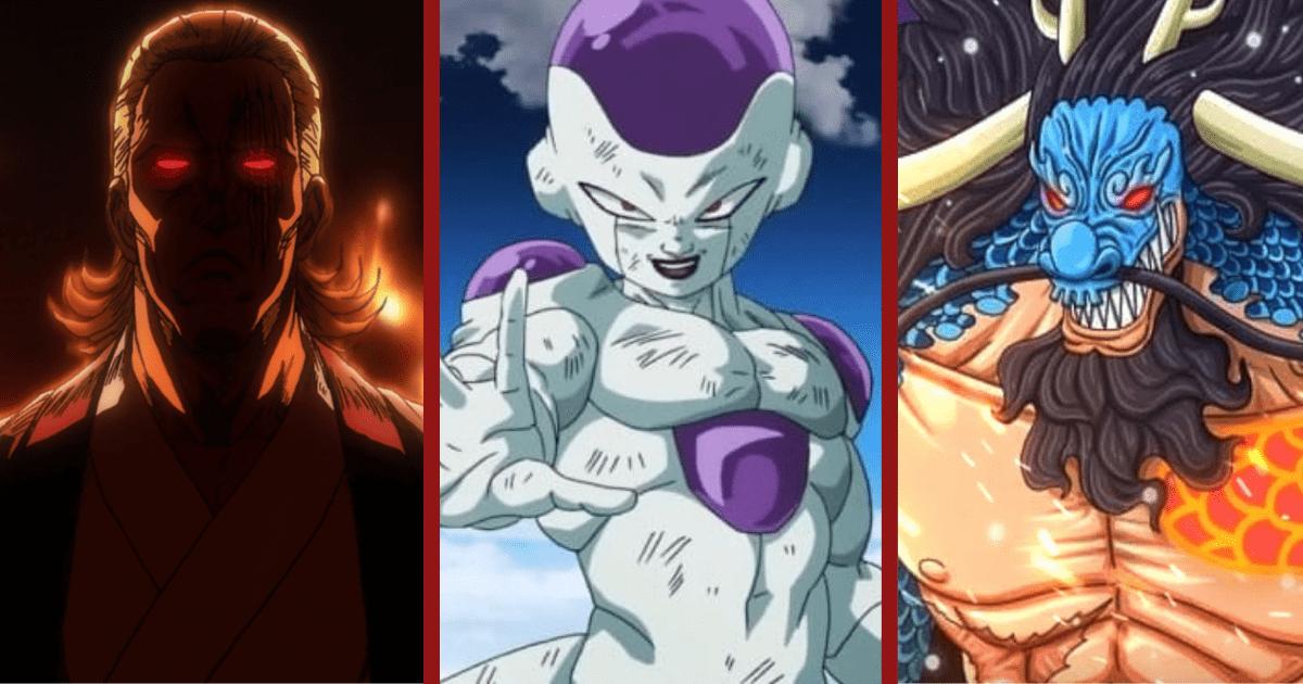 Estos 15 personajes de anime son, con mucho, los más temidos