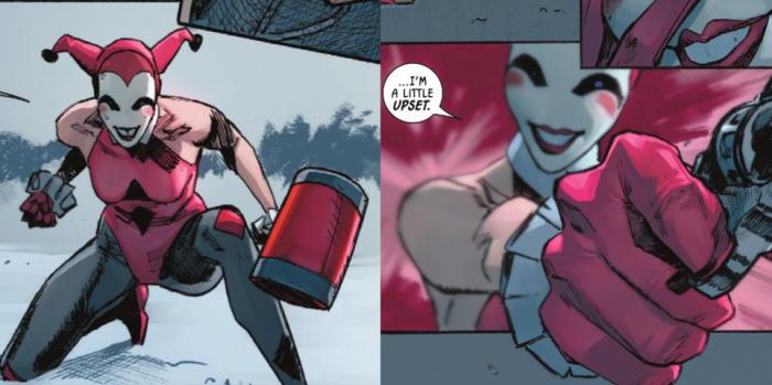 El nuevo disfraz de Harley Quinn es mas espeluznante que