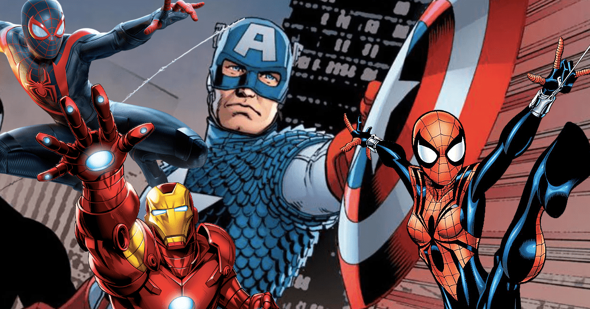 Marvel: cuando Iron Man, Spider-Man y otros superhéroes se ponen el disfraz de Capitán América 1 Marvel: cuando Iron Man, Spider-Man y otros superhéroes se ponen el disfraz de Capitán América