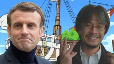 One Piece: este encuentro entre Emmanuel Macron y Eiichiro Oda divide a los fanáticos del manga