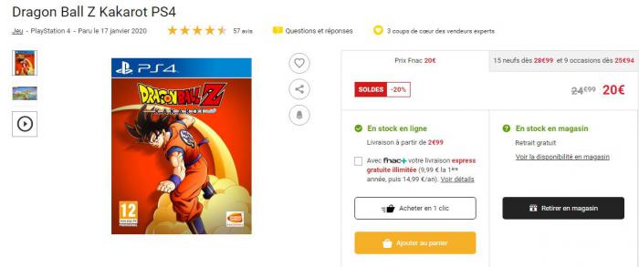 Dragon Ball Z Kakarot PS4: el juego está a la venta al -20% 6 1627407847 20 Dragon Ball Z Kakarot PS4 el juego esta a la