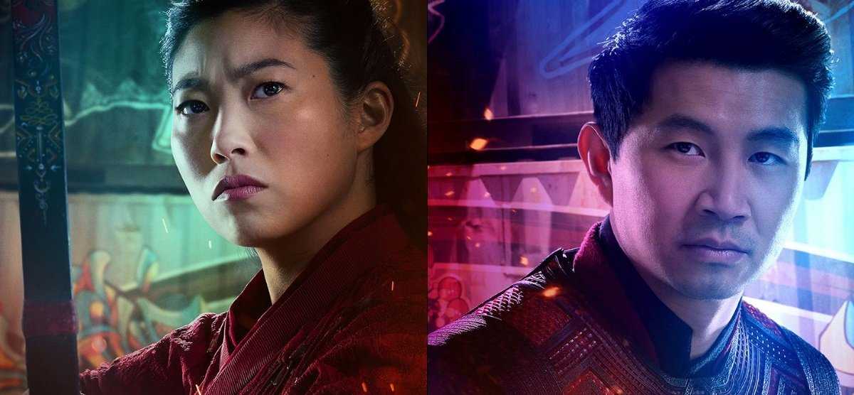 Shang-Chi y la leyenda de los diez anillos: los carteles de los personajes