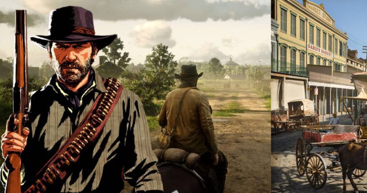Red Dead Redemption 2: esta fotografía recoloreada muestra los impresionantes detalles de los gráficos del juego 1 Red Dead Redemption 2: esta fotografía recoloreada muestra los impresionantes detalles de los gráficos del juego