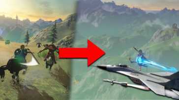 Breath of the Wild: esta falla convierte a Link en un verdadero avión de combate