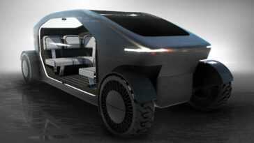 Temporada 4 de Westworld: un vehículo futurista en el set (foto)