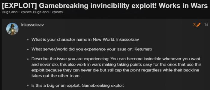 1634657768 20 New World este nuevo error que esta destruyendo el juego