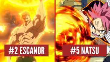 Los 10 mejores usuarios de poderes relacionados con el fuego en el anime