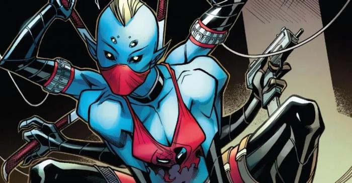 Marvel la hija de Spider Man y Deadpool es realmente rudo