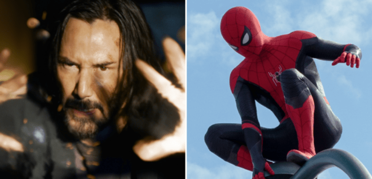 Taquilla: 100 millones para Matrix Resurrections y récord para Spider-Man No Way Home 1 Taquilla: 100 millones para Matrix Resurrections y récord para Spider-Man No Way Home