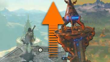 Breath of the Wild: esta exquisita técnica para llegar a las cumbres de las torres sin perder tiempo