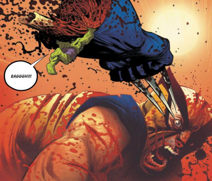 Marvel aqui esta la pelea mas sangrienta y sangrienta entre