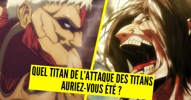 Test de personalidad: ¿qué Titán hubieras sido en Attack on Titan? 1 Test de personalidad: ¿qué Titán hubieras sido en Attack on Titan?