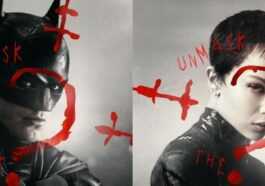 The Batman: The Riddler, Batman, Catwoman y Penguin en carteles