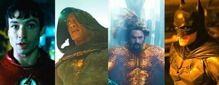 The Batman, The Flash, Black Adam, Aquaman 2: Las películas de DC de 2022 en un tráiler 1 The Batman, The Flash, Black Adam, Aquaman 2: Las películas de DC de 2022 en un tráiler