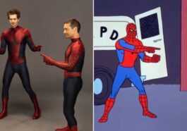 Spider-Man: Tom Holland, Andrew Garfield y Tobey Maguire recrean el clásico meme