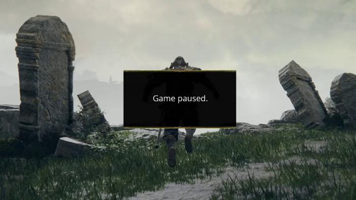 Elden Ring: puedes pausar el juego en PC y consolas, sin mods 4 1646757607 543 Elden Ring puedes pausar el juego en PC y consolas