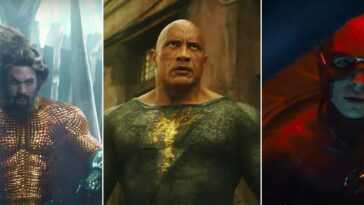 Aquaman 2, The Flash, Black Adam: Cambio de programa para estrenos de películas de DC