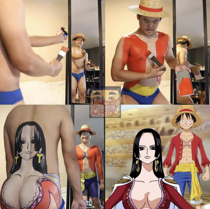 One Piece: el rey de los cosplayers low cost presenta su cosplay "sexy" por Nami 15 1647773287 652 One Piece el rey de los cosplayers low cost presenta