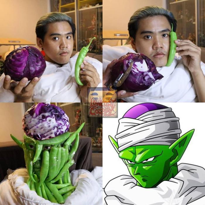 Dragon Ball: el rey del cosplay low cost ataca de nuevo y revela su hilarante cosplay de Piccolo 2 Dragon Ball el rey del cosplay low cost ataca de