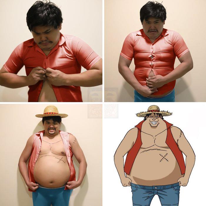 One Piece: el rey de los cosplayers low cost presenta su cosplay "sexy" por Nami 21 One Piece el rey de los cosplayers low cost presenta