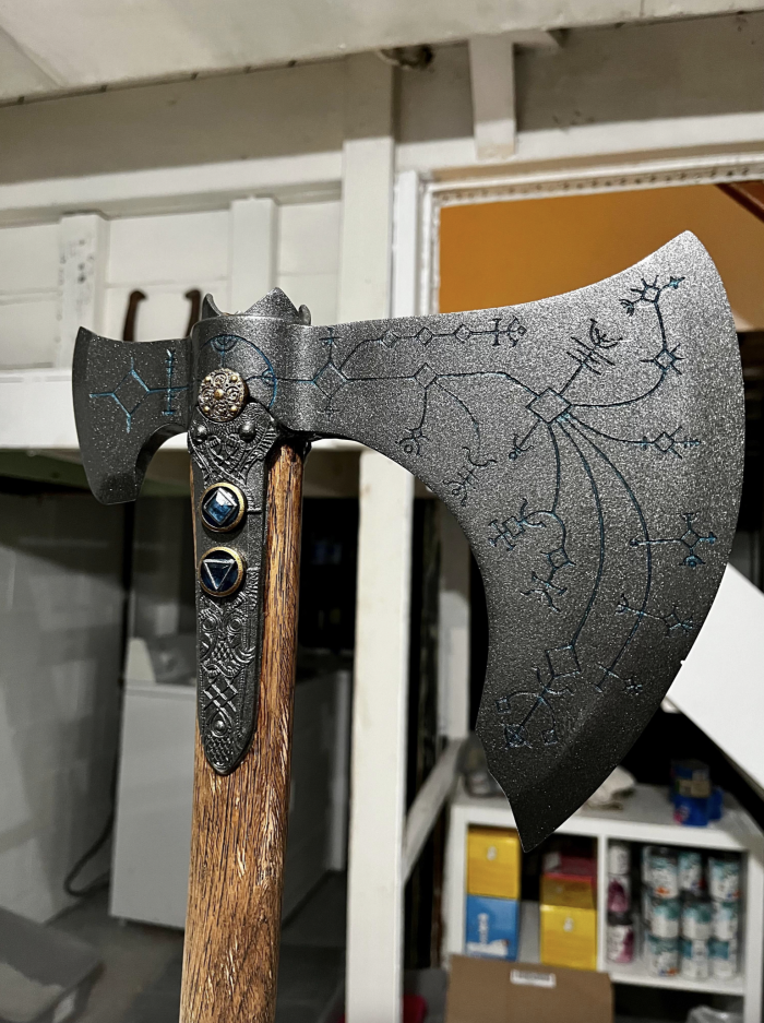 1651247528 603 God of War Ragnarok este Mjolnir creado por un fan