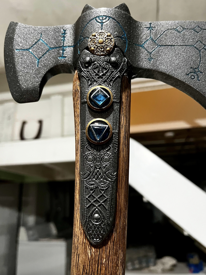 1651247528 828 God of War Ragnarok este Mjolnir creado por un fan